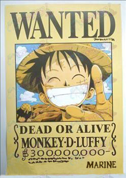42 * 29 Luffy queria cartaz em relevo (fotos)