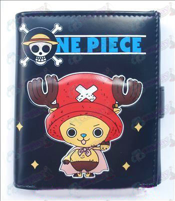 Q versão de One Piece Acessórios Chopper carteira massa (A)