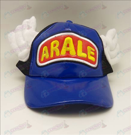 D Ala Lei chapéu (azul - vermelho)
