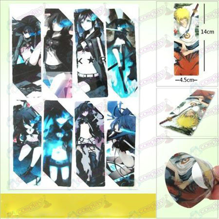 SQ015-Falta Rock Shooter acessórios grandes do anime Bookmarks (versão 5 do preço)