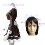 Brown Gothic Lolita Cosplay