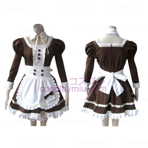 Brown Gothic Lolita Cosplay