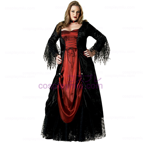Gótico Vampira Adulto Coleção Elite Plus Costume