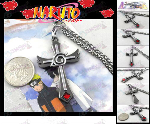 Naruto Konoha metralhadora cor corda