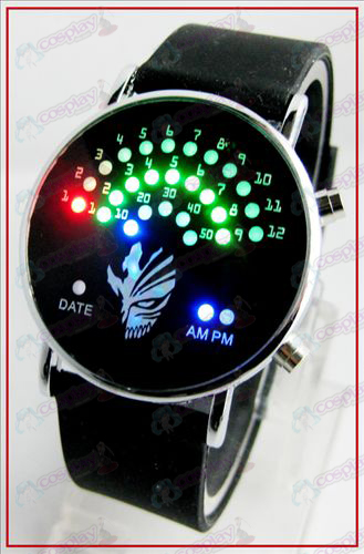 Coloridos coreano ventilador relógios LED - Acessórios Bleach