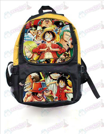 One Piece acessórios coloridos mochila 2549