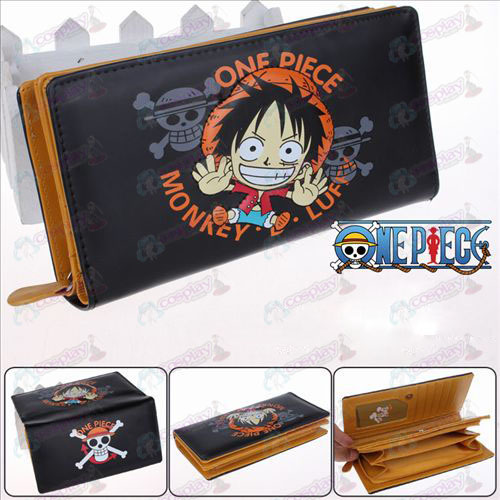 One Piece Luffy Acessórios PVC carteira