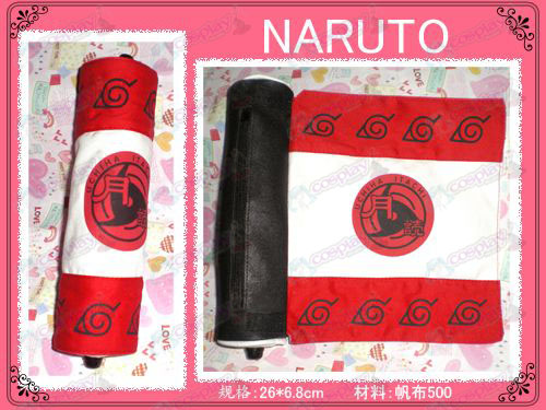 Naruto bandeira Reel Pen (Red)