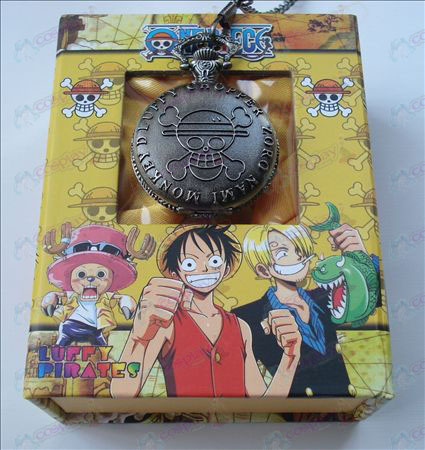 One Piece Acessórios Pocket Watch + Card