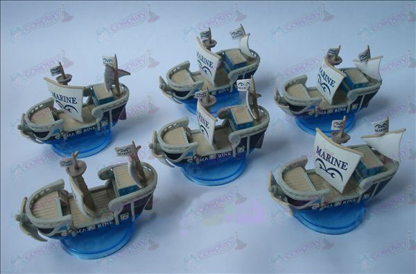 AOne peças acessórios azul marinho barco com fundo (6 / set)