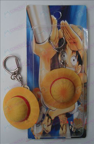 Straw Hat Luffy One Piece Acessórios Keychain