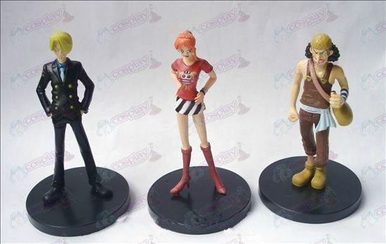 (3) One Piece Acessórios base de boneca (11 centímetros)