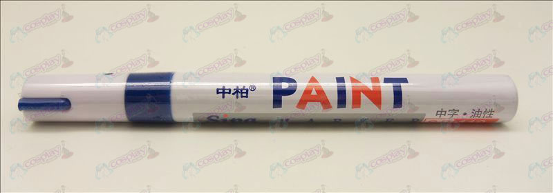 Em Parkinson pintura caneta (azul)
