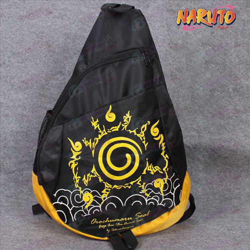 Naruto logotipo redemoinho Naruto bolsas Oxford Triângulo