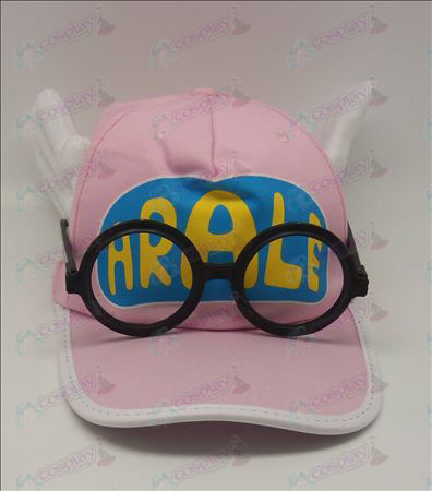 Ala Lei chapéu + óculos (rosa)