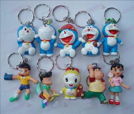 10 Doraemon boneca chaveiro