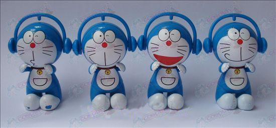 4 modelos de fones de ouvido boneca do jingle (7,5 centímetros)