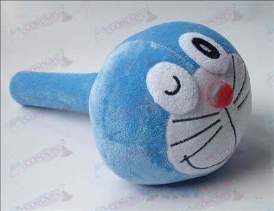 Doraemon de pelúcia martelo anel 12 * 24cm