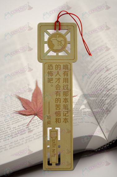 Death Note Acessórios Bookmarks 3 gramas de enxofre