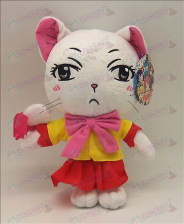 Fairy Tail Acessórios Branco Plush Cat