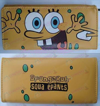 SpongeBob SquarePants Acessórios cor longo carteira (A seção)