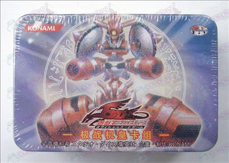 Tin Genuine Yu-Gi-Oh! Acessórios Card (um grupo cartão Huang lutador)