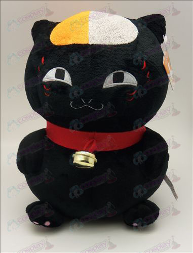 Livro de Amigos de Natsume Acessórios sentado gato de pelúcia (preto) 46 centímetros