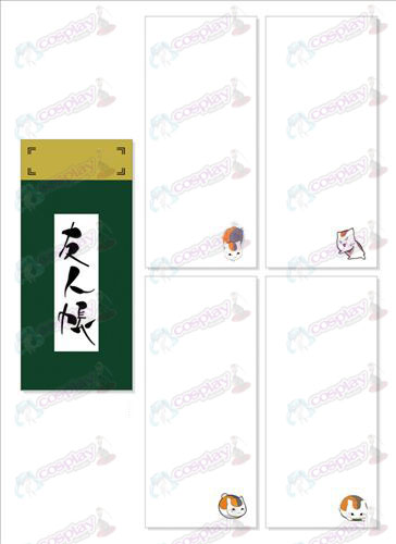 Livro de Amigos de Natsume Acessórios longo arranhão Pad 024