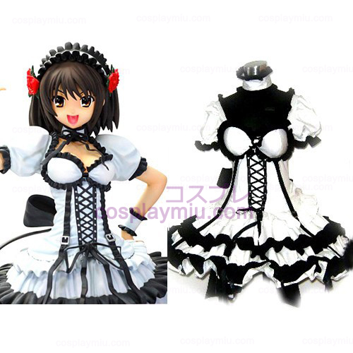 Haruhi Suzumiya Black Dress Cosplay Lolita