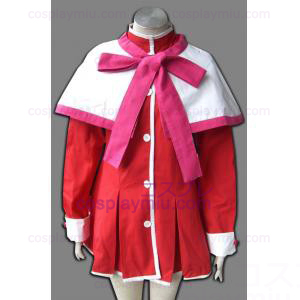 Kanon Garota de Borda-de-rosa Cosplay Cachecol Uniforme