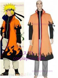 Naruto Uzumaki Naruto Cosplay Costume - 6 Hokage Edição
