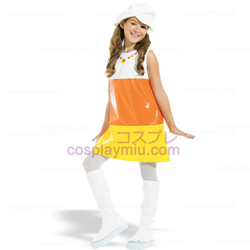 Candy Corn A-Go-Go Costume Criança