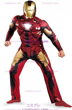 Homem de Ferro 2 - Classic Mark 6 - Adulto muscular