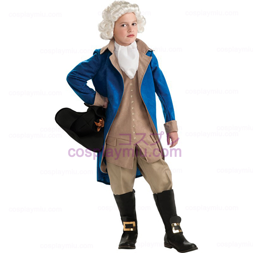 George Washington Costume Criança