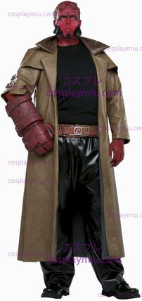 Hellboy Costume tamanho inteiro