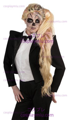 Lady Gaga peruca rabo de cavalo lateral