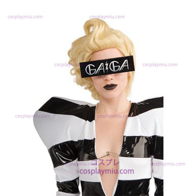 Lady Gaga Óculos - Impressão Preto