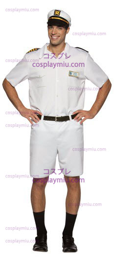 Love Boat Captain Costume Adult Stubing