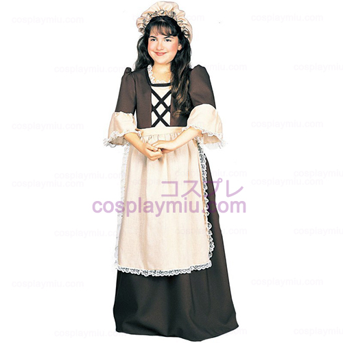 Costume Criança Colonial Garota