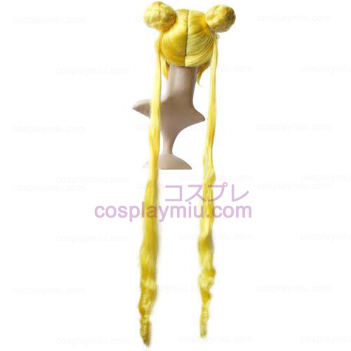 Sailor Moon Tsukino Usagi 130 centímetros peruca de Cosplay