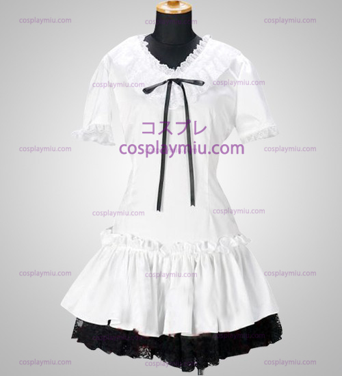 Vocaloid Miku White Dress Cosplay