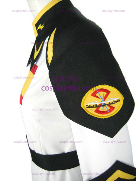 Yzak Gundam SEED ZAFT uniforme branco