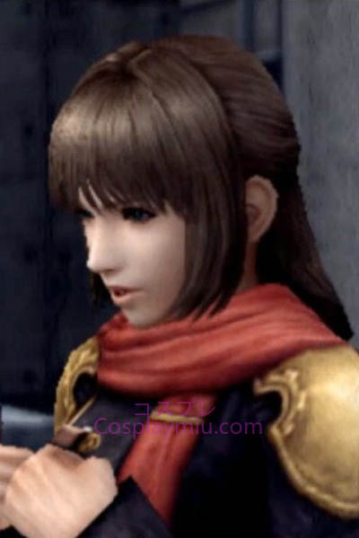 Final Fantasy Agito XIII Deuce longa peruca de Cosplay