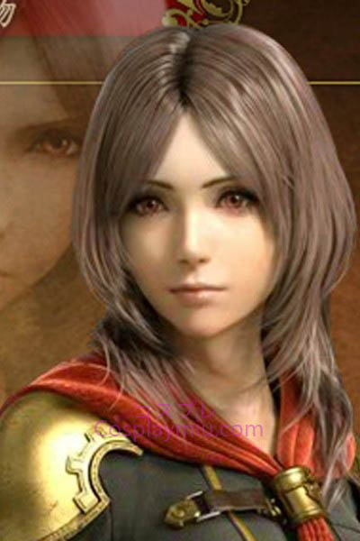 Final Fantasy Agito XIII REM longa peruca de Cosplay